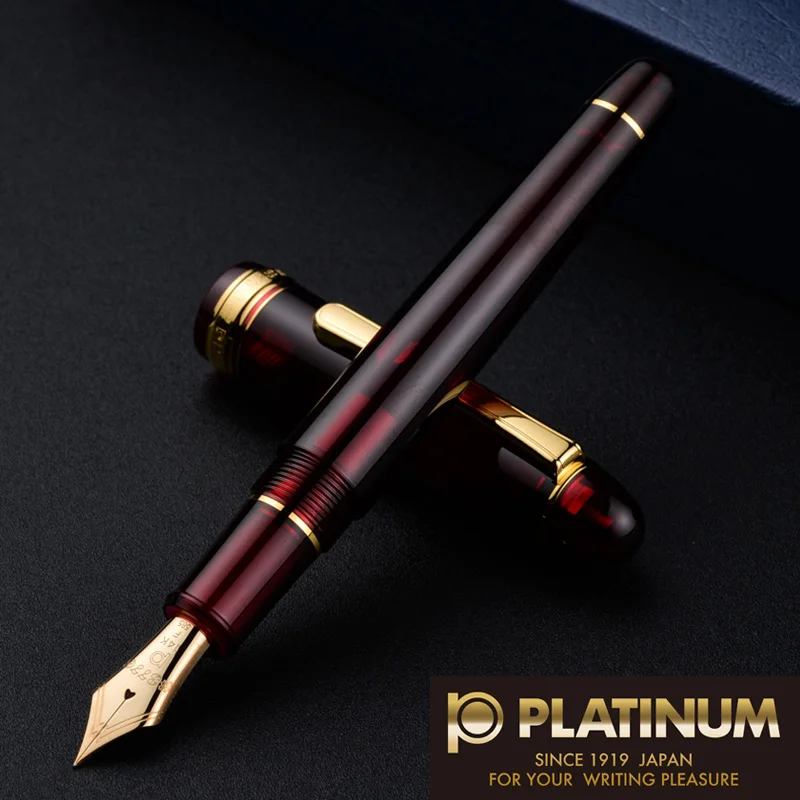 Caneta-tinteiro original Plati - Gold 6138 avaliação e preço